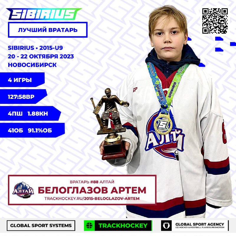 «Алтай 2015» – победитель турнира «Сибириус» 2015-U9 Beloglazov 2015